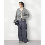 カットオフデニムショートジャケット | CRAFT STANDARD BOUTIQUE | 詳細画像15