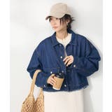 カットオフデニムショートジャケット | CRAFT STANDARD BOUTIQUE | 詳細画像4
