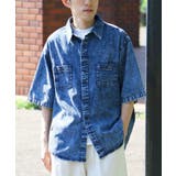 半袖デニムワークシャツ | CRAFT STANDARD BOUTIQUE | 詳細画像2