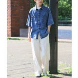 半袖デニムワークシャツ | CRAFT STANDARD BOUTIQUE | 詳細画像5
