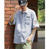 ヒッコリーストライプワッペンシャツ | CRAFT STANDARD BOUTIQUE | 詳細画像3