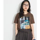 ブラウン | フォトプリントTEE | CRAFT STANDARD BOUTIQUE