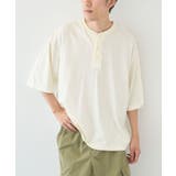 アイボリー | ヴィンテージ加工 ヘンリーTEE | CRAFT STANDARD BOUTIQUE