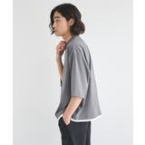 接触冷感/速乾/UVカット レイヤード半袖TEE | CRAFT STANDARD BOUTIQUE | 詳細画像15