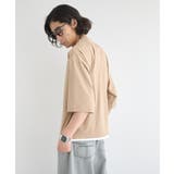 接触冷感/速乾/UVカット レイヤード半袖TEE | CRAFT STANDARD BOUTIQUE | 詳細画像3