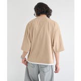 接触冷感/速乾/UVカット レイヤード半袖TEE | CRAFT STANDARD BOUTIQUE | 詳細画像4