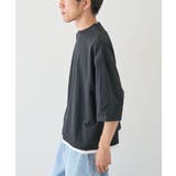 接触冷感/速乾/UVカット レイヤード半袖TEE | CRAFT STANDARD BOUTIQUE | 詳細画像21