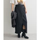 ブラック | ラップ風デニムスカート | CRAFT STANDARD BOUTIQUE