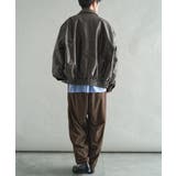 フェイクレザー A-2ジャケット | CRAFT STANDARD BOUTIQUE | 詳細画像15 