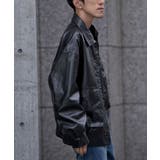 フェイクレザー A-2ジャケット | CRAFT STANDARD BOUTIQUE | 詳細画像4 