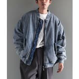 インディゴ | デニムボンバージャケット | CRAFT STANDARD BOUTIQUE