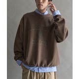 スノーウォッシュボンディング裏毛カレッジスウェット | CRAFT STANDARD BOUTIQUE | 詳細画像1