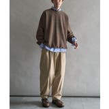 スノーウォッシュボンディング裏毛カレッジスウェット | CRAFT STANDARD BOUTIQUE | 詳細画像4