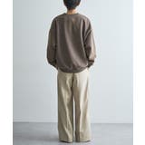 スノーウォッシュボンディング裏毛カレッジスウェット | CRAFT STANDARD BOUTIQUE | 詳細画像12