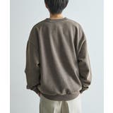 スノーウォッシュボンディング裏毛カレッジスウェット | CRAFT STANDARD BOUTIQUE | 詳細画像9