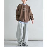 スノーウォッシュボンディング裏毛ロゴスウェット | CRAFT STANDARD BOUTIQUE | 詳細画像10 