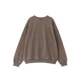 スノーウォッシュボンディング裏毛ロゴ刺繍スウェット | CRAFT STANDARD BOUTIQUE | 詳細画像1