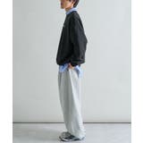 スノーウォッシュボンディング裏毛ロゴ刺繍スウェット | CRAFT STANDARD BOUTIQUE | 詳細画像16 