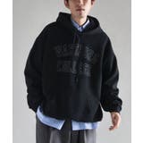 スノーウォッシュボンディング裏毛カレッジパーカー | CRAFT STANDARD BOUTIQUE | 詳細画像1