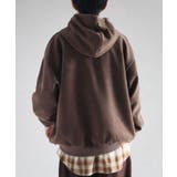 スノーウォッシュボンディング裏毛カレッジパーカー | CRAFT STANDARD BOUTIQUE | 詳細画像15