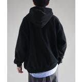 スノーウォッシュボンディング裏毛カレッジパーカー | CRAFT STANDARD BOUTIQUE | 詳細画像3