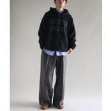 スノーウォッシュボンディング裏毛カレッジパーカー | CRAFT STANDARD BOUTIQUE | 詳細画像4