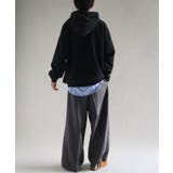 スノーウォッシュボンディング裏毛カレッジパーカー | CRAFT STANDARD BOUTIQUE | 詳細画像6