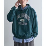 グリーン | 裏起毛カレッジパーカー | CRAFT STANDARD BOUTIQUE
