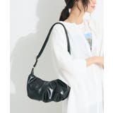 ブラック | ヴィンテージライクギャザーショルダーバッグ | CRAFT STANDARD BOUTIQUE