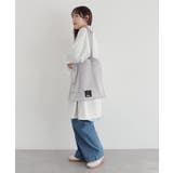 akha.ストライプメッシュトートバッグ | CRAFT STANDARD BOUTIQUE | 詳細画像2