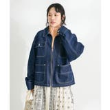 【ユニセックス】デニムブルゾン | CRAFT STANDARD BOUTIQUE | 詳細画像3