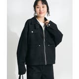 ブラック | 【ユニセックス】デニムブルゾン | CRAFT STANDARD BOUTIQUE
