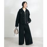 【ユニセックス】サルベージデニムワイドパンツ | CRAFT STANDARD BOUTIQUE | 詳細画像11