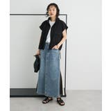 デニム切替異素材スカート | CRAFT STANDARD BOUTIQUE | 詳細画像11 