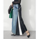 デニム切替異素材スカート | CRAFT STANDARD BOUTIQUE | 詳細画像16 