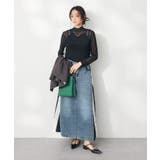 デニム切替異素材スカート | CRAFT STANDARD BOUTIQUE | 詳細画像19 