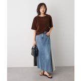 デニム切替異素材スカート | CRAFT STANDARD BOUTIQUE | 詳細画像5 