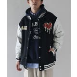 ブラック | サガラ刺繍スタジャン | CRAFT STANDARD BOUTIQUE