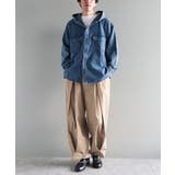 デニムフードシャツ | CRAFT STANDARD BOUTIQUE | 詳細画像10 