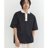 クールドライ バイカラーニット衿ポロシャツ | CRAFT STANDARD BOUTIQUE | 詳細画像1 