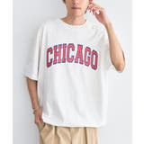 オフホワイト | カレッジロゴグラフィックTシャツ | CRAFT STANDARD BOUTIQUE