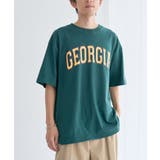 グリーン | カレッジロゴグラフィックTシャツ | CRAFT STANDARD BOUTIQUE