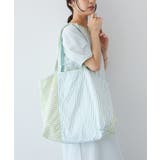 グリーン | STRIPE+BORDER 2WAY TOTE | CRAFT STANDARD BOUTIQUE