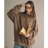 ブラウン | Disney/ディズニー ヴィンテージライク刺繍スウェット【ユニセックス】 | CRAFT STANDARD BOUTIQUE