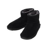 ブラック | ・ORiental TRaffic ムートンタッチブーツ | earth music&ecology