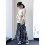 シャリ畦Vネックニットプルオーバー | earth music&ecology | 詳細画像23