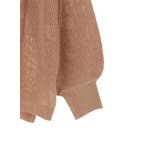 シャリ畦Vネックニットプルオーバー | earth music&ecology | 詳細画像33