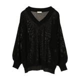 シャリ畦Vネックニットプルオーバー | earth music&ecology | 詳細画像35