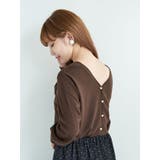 オーガニックコットン前後2WAYニットカーディガン | earth music&ecology | 詳細画像12