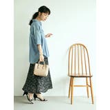 ペプラムマキシスカート | earth music&ecology | 詳細画像15
